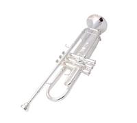 Tromba Standard Bb Set Per Principianti Tromba B Bemolle Esame Per Principianti Strumento Tromba Placcato Argento Per Prestazioni Professionali(B)