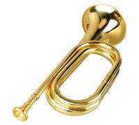 Tromba Standard, Ottone Premium Facile Giocare a Trimestre Chiave con Portavoce per Amanti dei Modelli per Principianti o Familiari (GOLD)