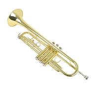 Tromba Standard Strumento A Tromba In Si Bemolle Tubo In Ottone Con Corpo In Oro Tromba Con Accessori In Tessuto Adatto Per Principianti Adulti