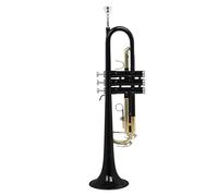 Tromba Standard Strumento In Ottone Tromba Si Bemolle Tromba A Tre Toni Strumento Per Principianti Professionale Per Esibizioni(Black)