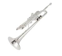 Tromba Standard Tromba In Sib Si Bemolle Ottone Placcato Argento Strumenti Musicali A Tromba Professionale Suono Bellissimo