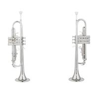 Tromba Standard Tromba In Sib Strumento Tromba In Ottone Placcato Argento Con Custodia