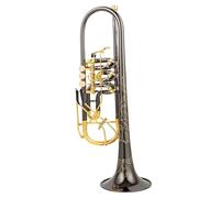 Tromba Standard Tromba In Sib Valvola Rotativa Tipo B Chiave Piatta In Ottone Piatta Tromba Professionale Strumenti Musicali Sensazione Di Comfort