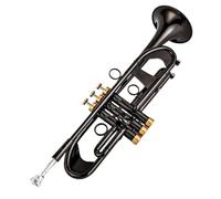 Tromba Standard Tromba Piccola In Sib Chiave In Oro Nichel Nero Strumenti Musicali Professionali Con Custodia Tromba Per Strumenti In Ottone