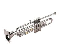 Tromba Standard Tromba Standard In Sib In Ottone Nichelato Strumento A Fiato Con Borsa Per Il Trasporto Guanti Panno