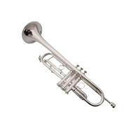 Tromba Strumento A Tromba Placcato In Argento B Bemolle A Tre Toni In Ottone Strumento A Fiato Banda Per Principianti Per Prestazioni Professionali