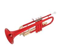 Tromba Strumento In Ottone Tromba Si Bemolle Tromba A Tre Toni Strumento Per Principianti Professionale Per Esibizioni(Red)