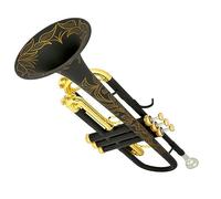 Tromba Strumento Musicale Professionale Per Tromba In Oro Nero Principianti Ottone Tromba