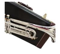 Tromba Strumento Strumento Jazz Di Produzione Artigianale In Ottone Nichelato Argento Tromba Professionale In Sib