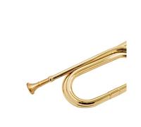 Tromba Tromba a gradini + Borsa in velluto personalizzata + Guanti + Panno per la pulizia + Tromba in ottone per tromba da scuola in seta rossa