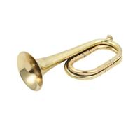 Tromba Tromba Con Strumento Di Scena Per Tromba A Bocca Che Soffia Per La Scuola Di Cavalleria Dell'orchestra(A)