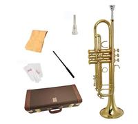 Tromba Tromba D'oro Strumento In Ottone Produzione Di Ottoni Strumento Musicale Tromba Classica (Color : 02)