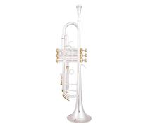 tromba Tromba In Sib Tromba Placcata Argento Piccolo Strumento Musicale In Ottone Trompeta Materiale Corpo Rame Fosforoso(Color:Golden)