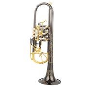 Tromba Tromba Valvola Rotativa Tipo B Chiave Piatta In Ottone Professionale Strumenti Musicali A Tromba Confortevole