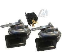 TROMBE AVVISATORI ACUSTICI FIAMM 922018 TR99/L+L JPT CONNECTOR 90mm 24V 2 TERM.