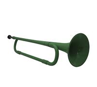 Trombe B Tromba Piana Tromba Tromba Tromba Di Cavalleria Con Il Boccaglio Strumento Di Plastica In Ottone Per Studente Della Scuola Banda strumento a tromba (Color : Green)
