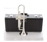 Trombe BB Tromba Silver Silver Placcato Strumenti Musicali Profesional Trombe Studente Incluso Case Case Bocchino Accessori strumento a tromba