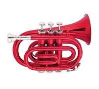 Trombe Colore Rosso Tono Bb Pocket Tromba Tromba Strumento