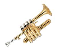 Trombe Cupro Nichel Con Lacca In Oro Nichelato Piccolo Tromba strumento a tromba