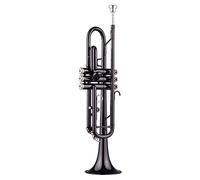 Trombe Ottone Placcato Nero Sib Tromba Set Per Principiante Studente Con Cassa Dura Cinghie Bocchino Guanti Panno Lucidatura Tromba Strumento