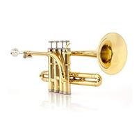 Trombe Professionale Sib Tromba Ottone Lacca Oro Superficie Tromba Tono Tromba Monel Pistone Tromba Strumento
