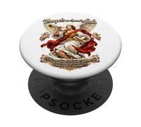 Trombe scelte da Dio, divertente tromba cristiana PopSockets PopGrip Adesivo