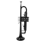 Trombe Set Di Tromba B Tromba In Ottone Piatta Con Bocchino Staccabile Accessori Per Strumenti Musicali In Ottone strumento a tromba (Color : Black)