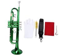 Trombe Squisita BB B Tromba Piana Tromba Di Alta Qualità Tromba In Ottone Con Bocchino Pennello Per Spazzola Guanti Guanti strumento a tromba (Color : 4)