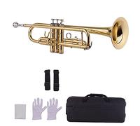 Trombe Standard BB Tromba Tromba Tromba Strumento Di Vento Con Portata Del Boccaglio Borsa Guanti Di Pulizia Tuner strumento a tromba