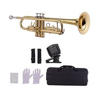 Trombe Standard BB Tromba Tromba Tromba Strumento Di Vento Con Portata Del Boccaglio Borsa Guanti Di Pulizia Tuner strumento a tromba
