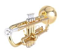 Trombe Strumento Di Tromba In Ottone Fosforo In BB Tromba Piana Brass In Ottone In Ottone In Ottone In Ottone In Ottone Per Principianti strumento a tromba (Color : 3/4)