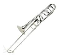 Trombe Strumento In Ottone Trombone Trenombone In Plastica In B È Piatto Per Principianti E Prestazioni Professionali strumento a tromba (Color : 7)