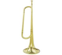 Trombe Tromba In Metallo Tromba Professionale Instrument Gioventù Horn Horn Bungle strumento a tromba (Color : Golden)