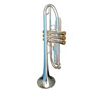 Trombe Tromba Placcata In Oro Placcata In Oro Placcato Argento Tono Di Grado Professionale BB strumento a tromba