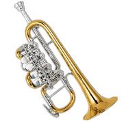 Trombe Tromba Rotante Della Lacca Del Tubo Dell'oro Del Tubo Dell'oro Del Tubo Dell'oro Di Alta Qualità strumento a tromba