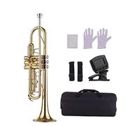 Trombe Tromba Standard BB BB Tromba Tromba Tromba Tromba Tromba Con Tromba Con Bocchino Carry Bag Gloves Cleaning Storal Tuner strumento a tromba