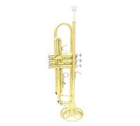 Trombe Trumpet BB B Placcato In Argento Placcato Argento Squisito Con Bocchino Per La Pulizia Spazzola Guanti Di Stoffa Cinturino 5 Colori Per Opzione strumento a tromba (Color : 3)