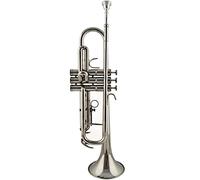 Trombe Uno Strumento Tromba In B-flat Per L'esame Degli Strumenti Del Vento strumento a tromba (Color : Silver)