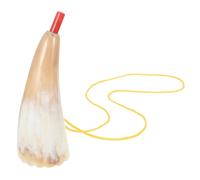 Trombetta Giocattolo Corno di Bue in Plastica, 14cm per Ragazzo Ragazza | Strumento Semplice da Usare, Finitura Curata e Struttura Affidabile, per Apprendisti di Fiati e Collezione