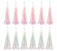 Trombette Festa Compleanno, 12 Pezzi Fischietti per Feste per Bambini, Creatori di Suoni Colorati, Trombette Colorate Party Blowers, Fischietti Colorati per Feste, per Bambini, Natale, Feste