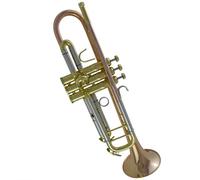 Trombette Si Bemolle Bronzo Fosforo Tromba Tricolore Strumento Principiante Ottone Durevole Tromba Full Tone