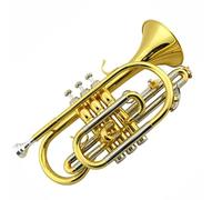 Trombette Tromba Cornetta Strumento Musicale Laccato Oro Chiave B Strumento A Fiato Professionale Tromba Standard Portatile