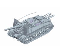 Soviet S-51 Self Propelled Gun 1:35 Plastic Model Kit 5583 TRUMPETER