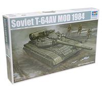 Soviet T-64av Mod.1984 Tank 1:35 Plastic Model Kit 01580 TRUMPETER