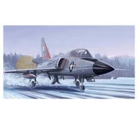 Us F-106b Delta Dart Fighter USAF Two-Seat Trainer 1:48 Plastic Model Kit