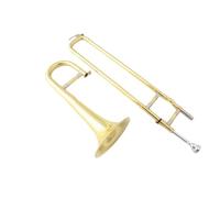 Trombone Basso Un Trombone Con Una Tonalità Diversa Un Appassionato Di Strumenti In Ottone