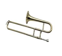 Trombone BB F Di Qualità In Ottone Laccato Oro, Strumento Professionale, Piccola Tromba, Strumento In Ottone Jazz Con Custodia