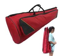 Trombone Case Bag, Padded Gig Travel Holder, Lightweight Instrument Guard, Protective Storage Accessory, Excellent for Music Students Commuters Enthusiasts Family Friends Home Use