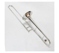 Trombone Con Corpo In Ottone Nichelato Trombone In Sib Con Scatola Portaoggetti E Accessori Trombone per Principianti