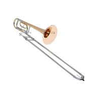 Trombone Contralto Trombone Tenore Da Si Bemolle A Fa Con Archetto In Rame Bianco Per Banda Musicale